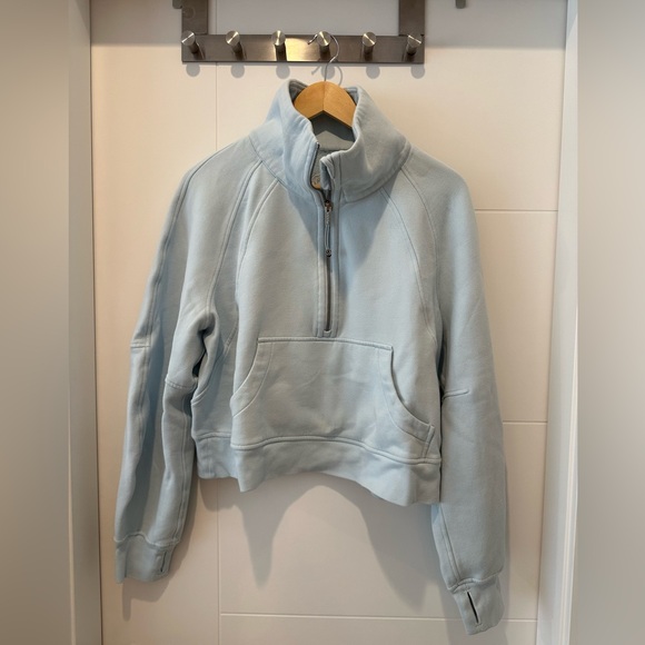 Scuba Oversized Funnel-Neck Half Zip - Picture 1 of 2